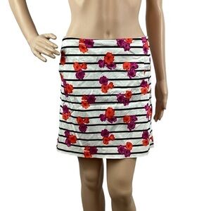 J.Crew Factory Floral Mini Skirt Size 4